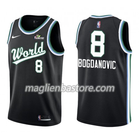 Maglia NBA Sacramento Kings Bogdan Bogdanovic 8 Nike 2019 Rising Star Swingman - Uomo